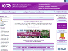 Tablet Screenshot of examofficers.org.uk